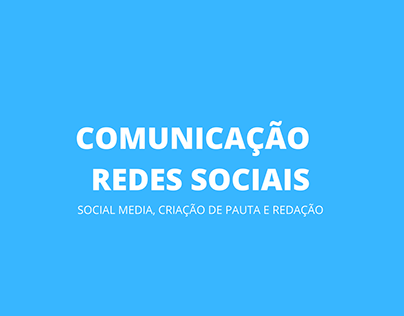 Comunicação para redes sociais