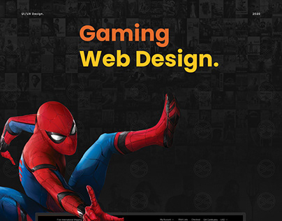 Gaming Website Design