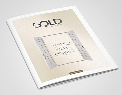 Gold Kapı Katalog Tasarımı / Gold Door Catalog Design
