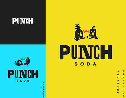 Punch Soda Branding