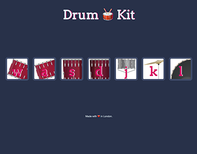 Drum Kit Web App