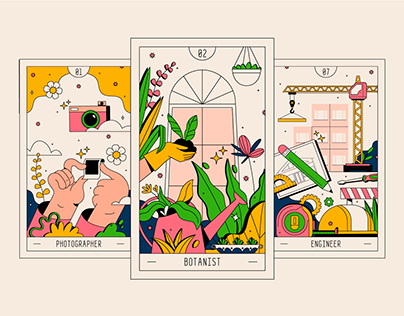Professions | Tarot cards