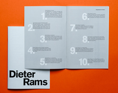 Dieter Rams - Ewiges Design