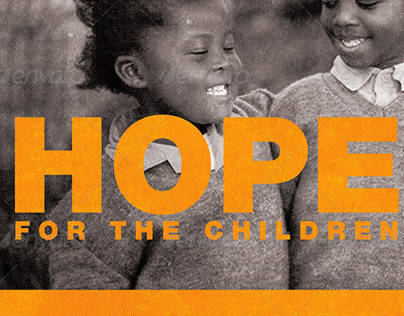 Hope for the Children Charity Event Flyer Template