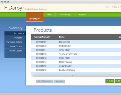 Application - inventory management system
