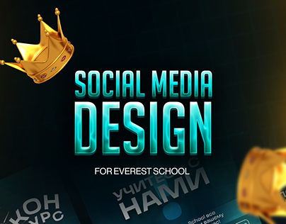 Social Media Design For Everest school