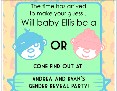 Gender Reveal Card