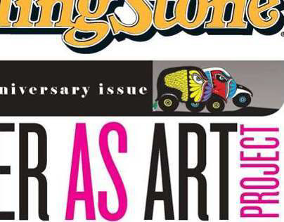 Rolling Stone India - Cover As Art Project