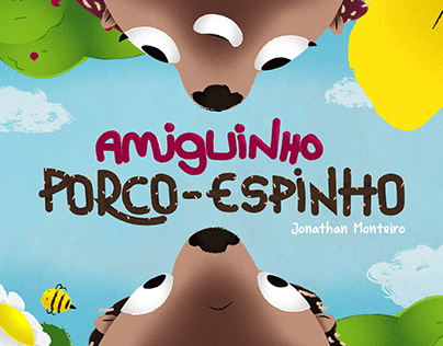 Children's book illustration - Amiguinho Porco-Espinho