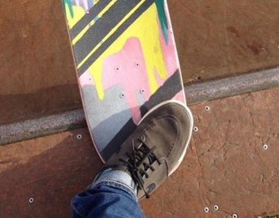 Skateboard Painting