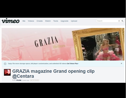 Grazia magazine promo