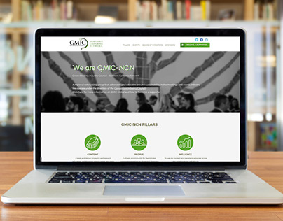 GMIC NCN Website by DK Design Studio