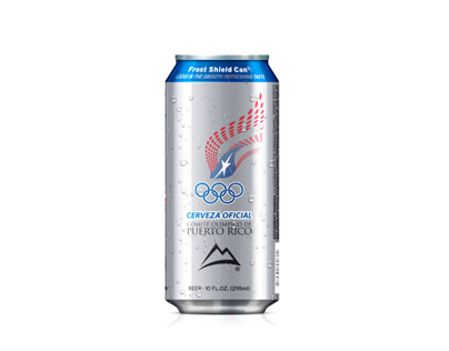 Coors Light Puerto Rico Olympic Can