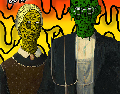 American Gothic Grimed