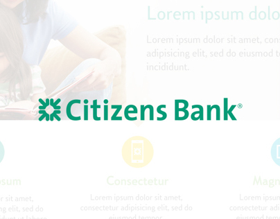 CItizens Bank - Landing Page