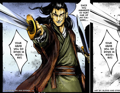 Blood and Steel Chapter 3 page 6 by Qiao Jingfu & Meng