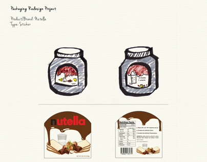 Packaging redesign | Nutella