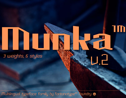 Munka v.2 typeface family