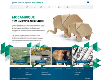 Grupo Portucel Soporcel Moçambique - website
