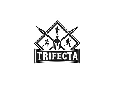 Logo for Trifecta belt buckle