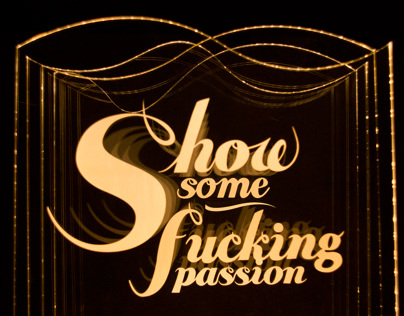 Show some fucking passion
