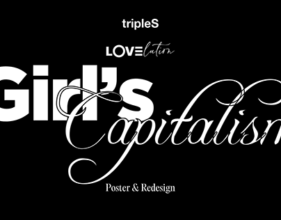 tripleS Girl's Capitalism Poster & Redesign