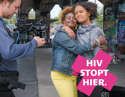 Hiv stopt hier campagne