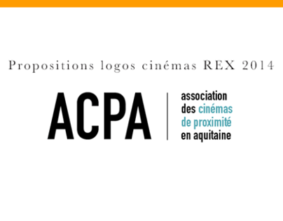 Logos cinémas REX - ACPA 2014