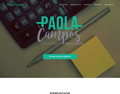 Paola Campos website