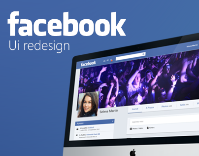 Facebook UI Redesign Concept