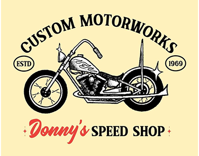 Donny's Speed Shop Branding