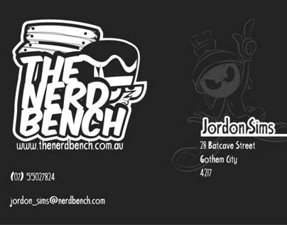 The Nerd Bench Business Cards