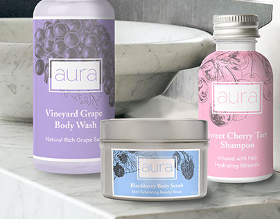 Aura Soap Co Branding