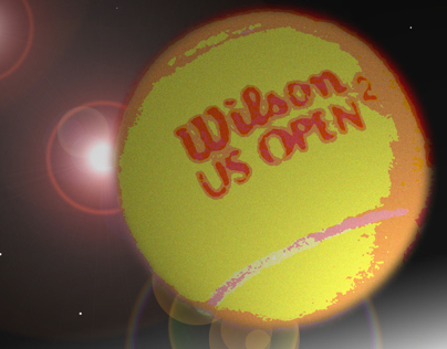 Class Project: Wilson tennis ball Poster