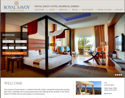 Savoy Group Web Design