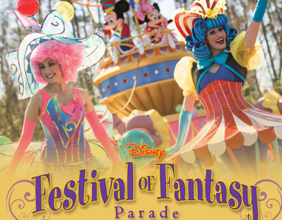 'Disney Festival of Fantasy Parade' Debut Collateral