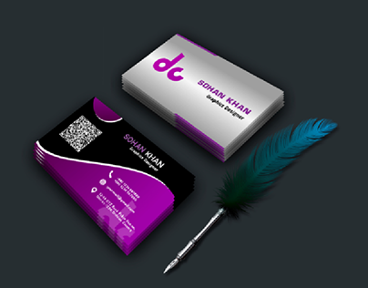 Business Card (Blueberry)
