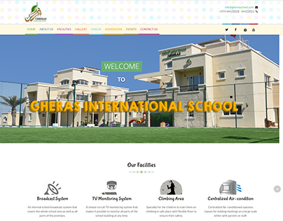 Gheras International School - Web Project