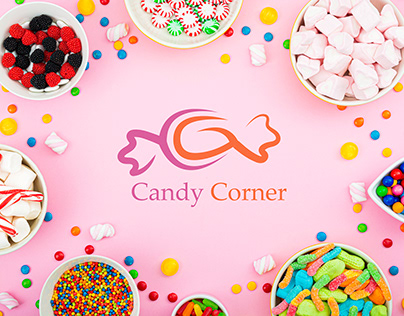 Candy Corner Logo, Logo, Logo Design