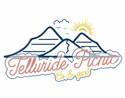 Telluride Picnic Co. logo design