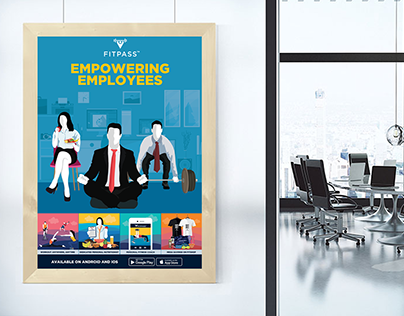Empowering Employees | Poster workout at a office!