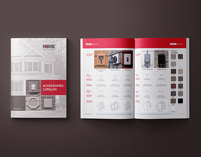 Catalogue d'accessoires architecturaux NOVIK