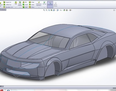 Chevy Camaro in Solidworks