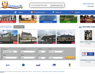 OnView.ie - Irish Real Estate Portal