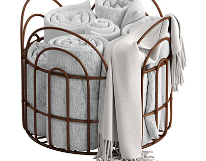 Basket 2 with blanket