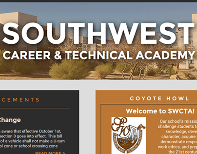 SWCTA School Site Redesign