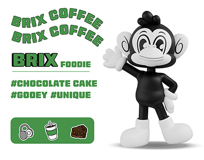 Brix Coffee Chracter Branding 브릭스커피 캐릭터 브랜딩