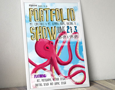 Portfolio Show Poster