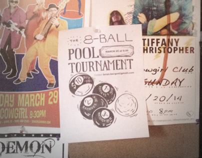 Pool Tournament Flyer
