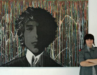 Bob Dylan in Drips by ZiD Visions '13